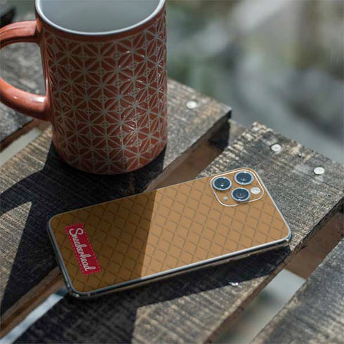 Sneakerhead Gold Pattern iPhone 11 Pro Skin
